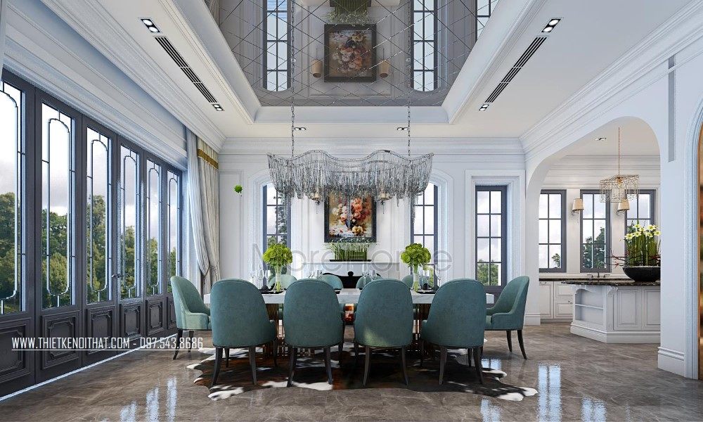 Thiết kế nội thất biệt thự Vinhomes RiverSide